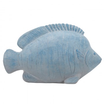 Adorno Blue Fish - Pequeño