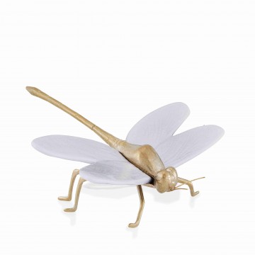 Adorno White Dragonfly