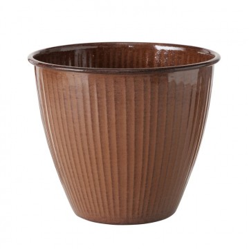 Macetero Zukara - Marrón