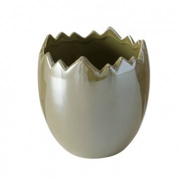 Macetero Enya - Verde Oscuro