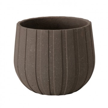 Macetero Beatrix Marrón -...