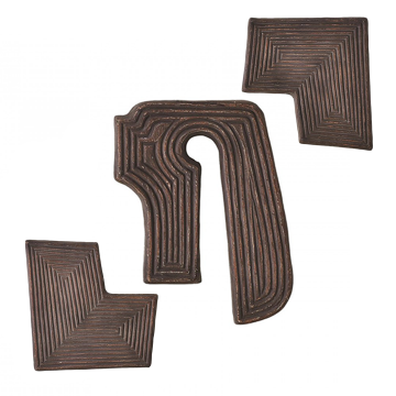 Set de 3 Adornos de Pared...