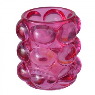 Portavela Bubbles Rosado