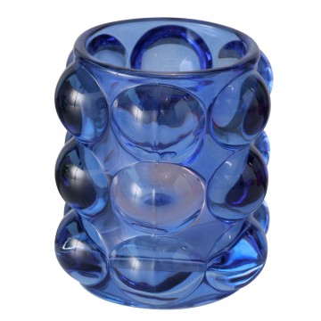 Portavela Bubbles Azul