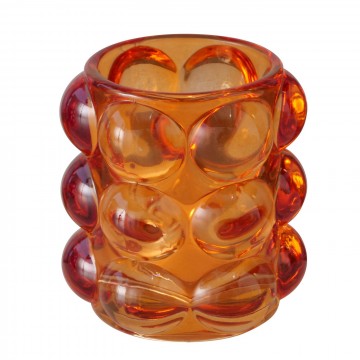 Portavela Bubbles Naranja