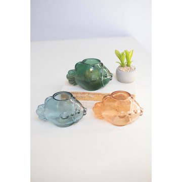 Glass Fish Tea Light...
