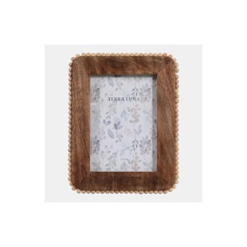 Portaretrato Beaded Border...