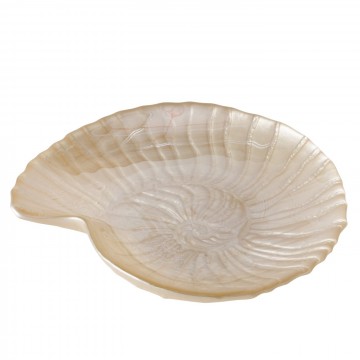 Plato Decorativo Zula - Beige