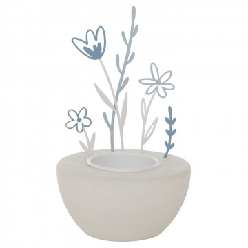 Portavelas de té Blommy I